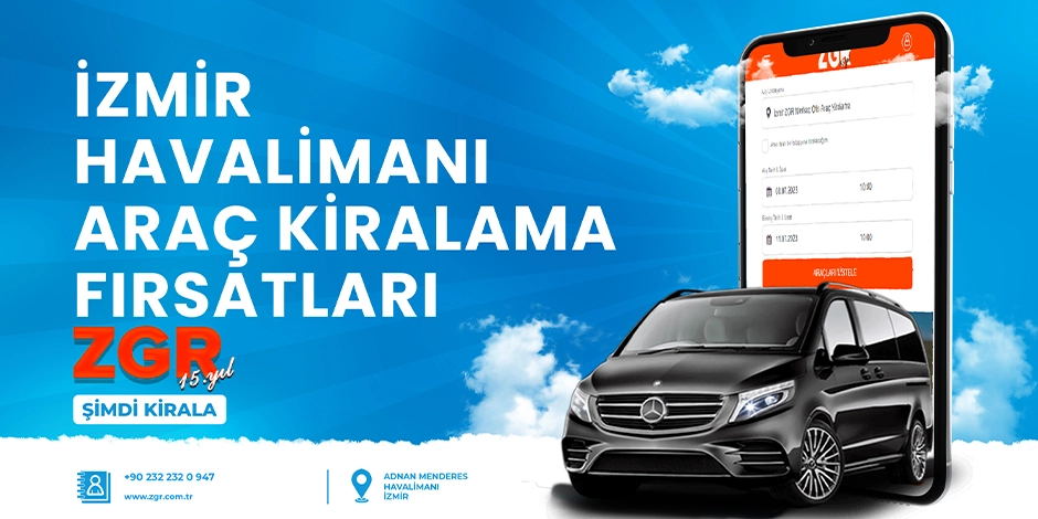 İzmir Havalimanı Uygun Arac Kiralama