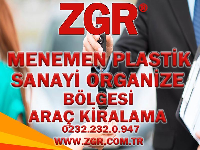 Menemen Plastik Organize Sanayi Bölgesi araç kiralama