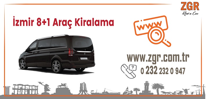 8+1 Araç Kiralama İzmir