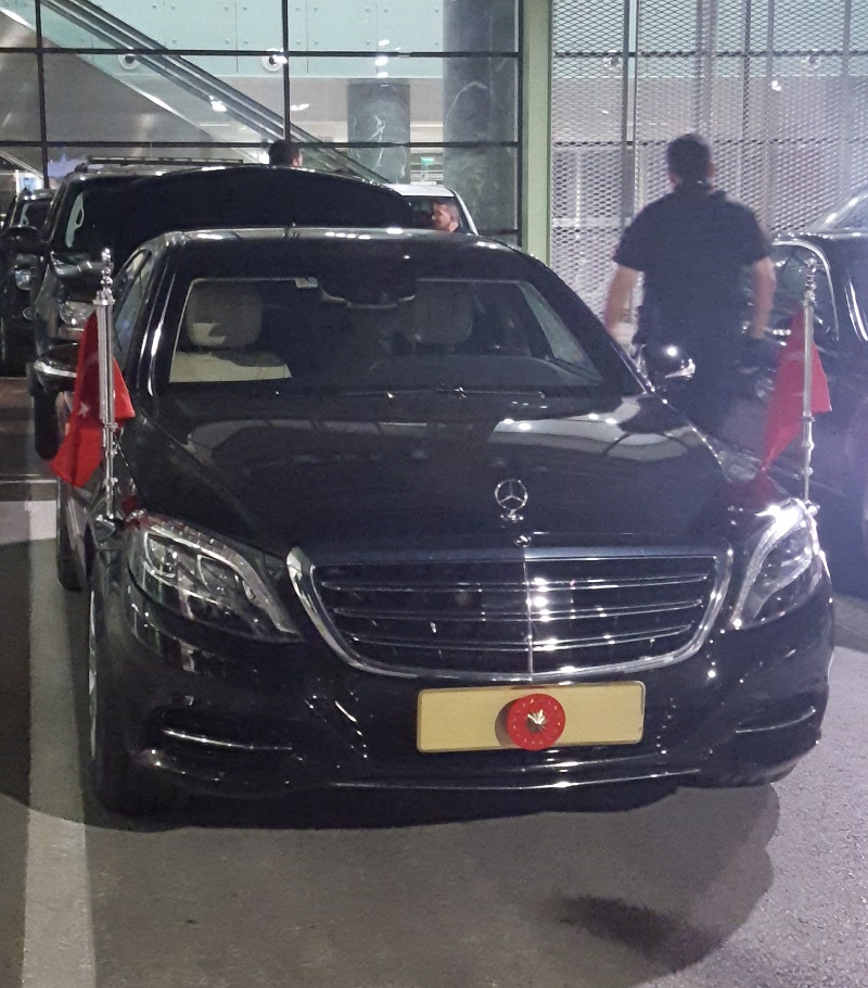 Cumhurbaşkanı ve Başbakan Efes Tatbikatında Protokol Hizmetlerinde İzmir de bizi tercih etti.