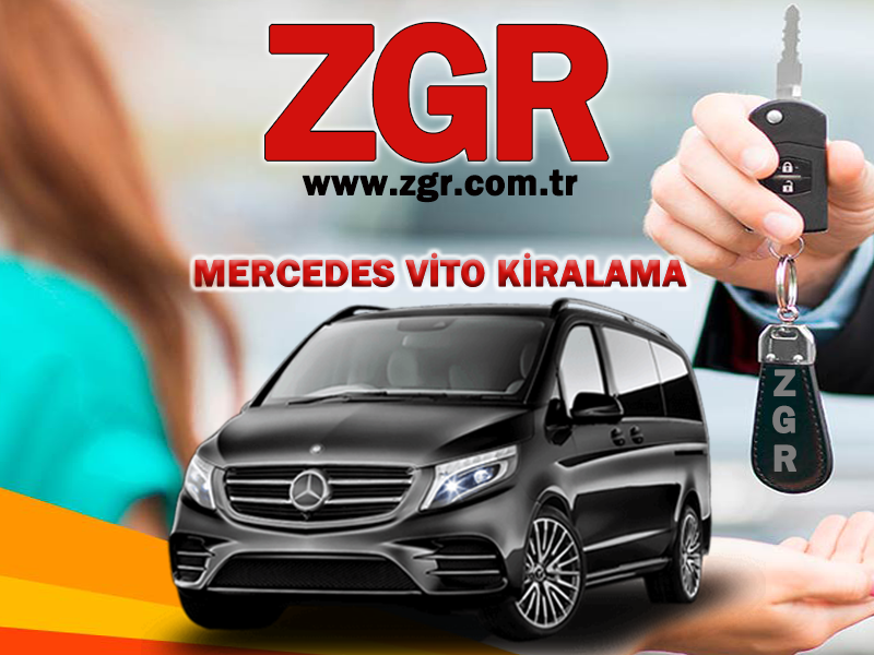 Mercedes Vito Vip Rental Campaign in Izmir Izmir Car Rental Most